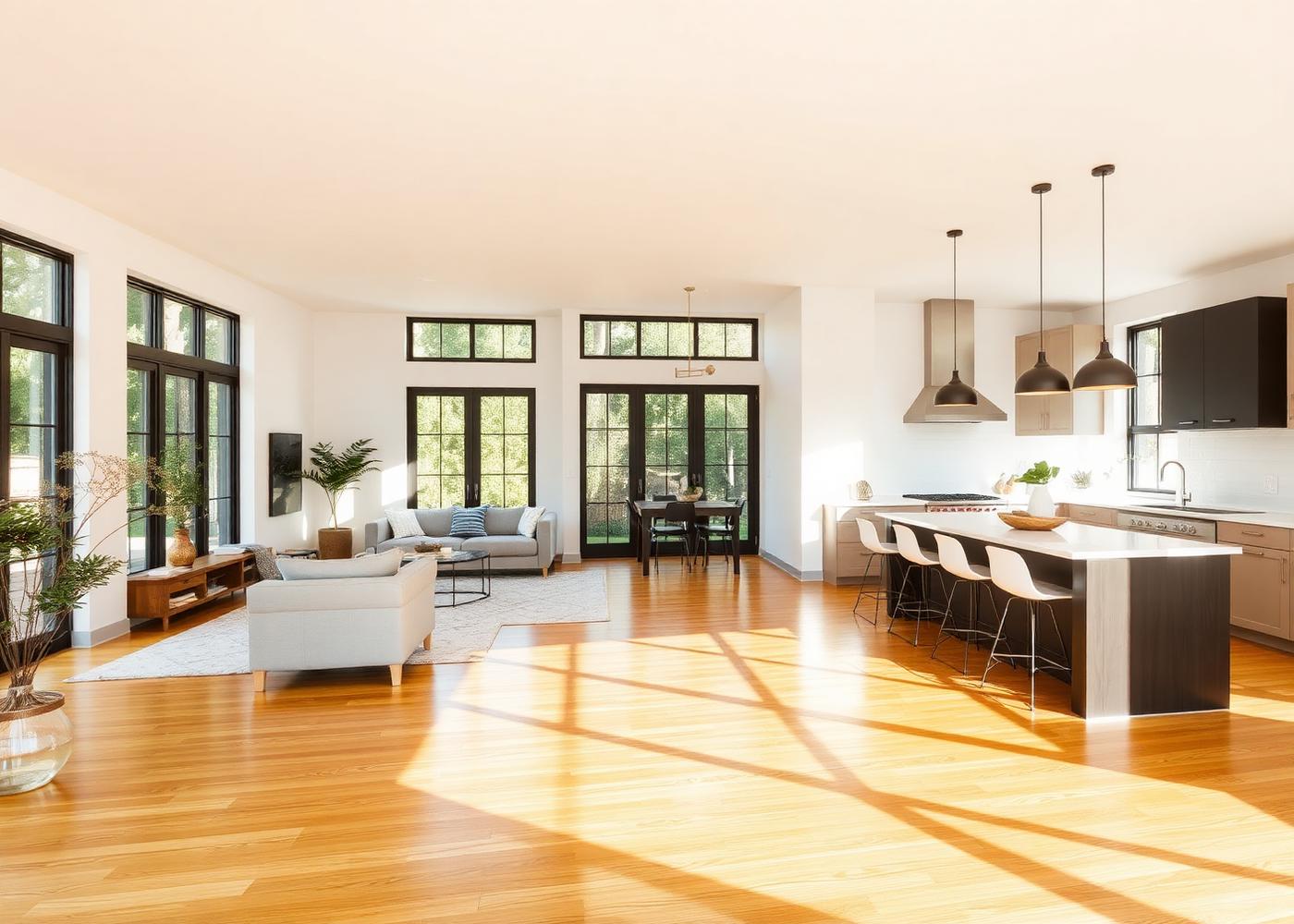 Completed interior renovation project in Indianapolis