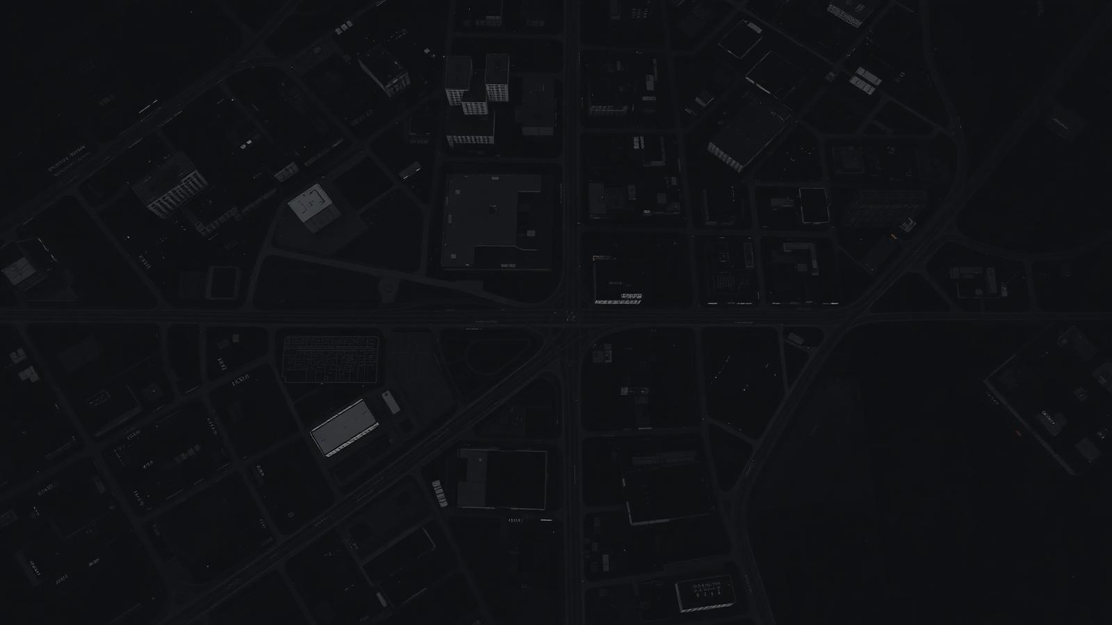 Aerial view of Indianapolis streets and neighborhoods served by Creativeminds Construction
